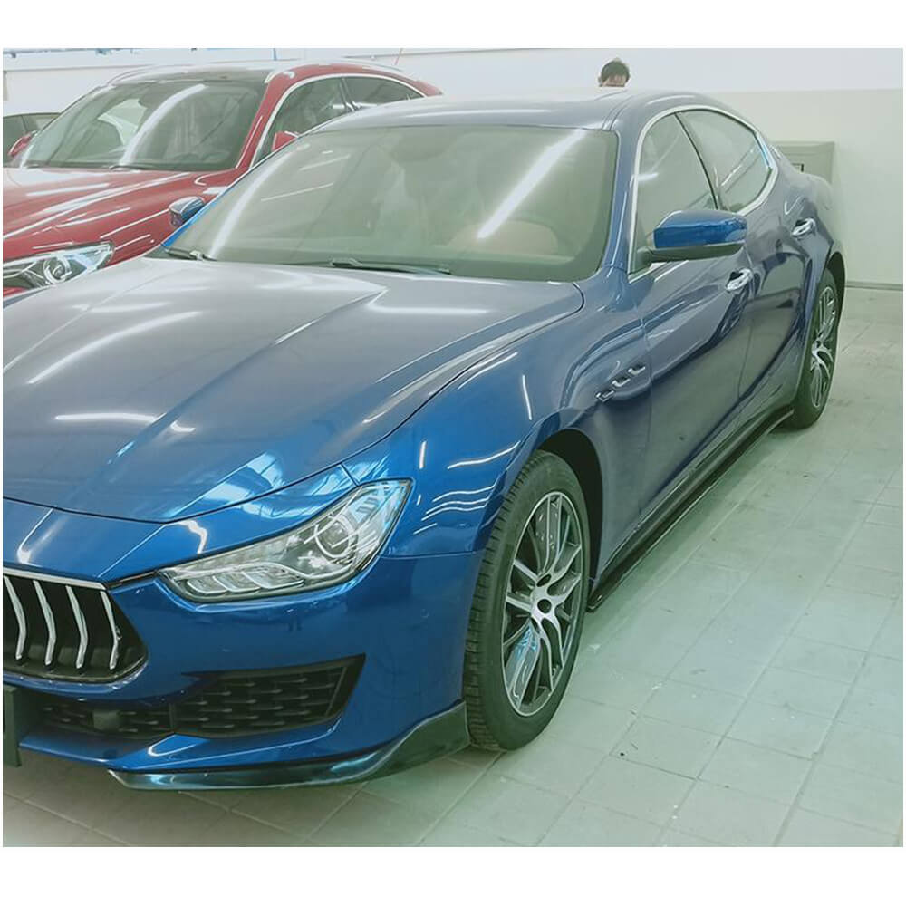 Maserati Ghibli Base 2018-2020 Side Skirts Carbon Fiber-Ahacarbon