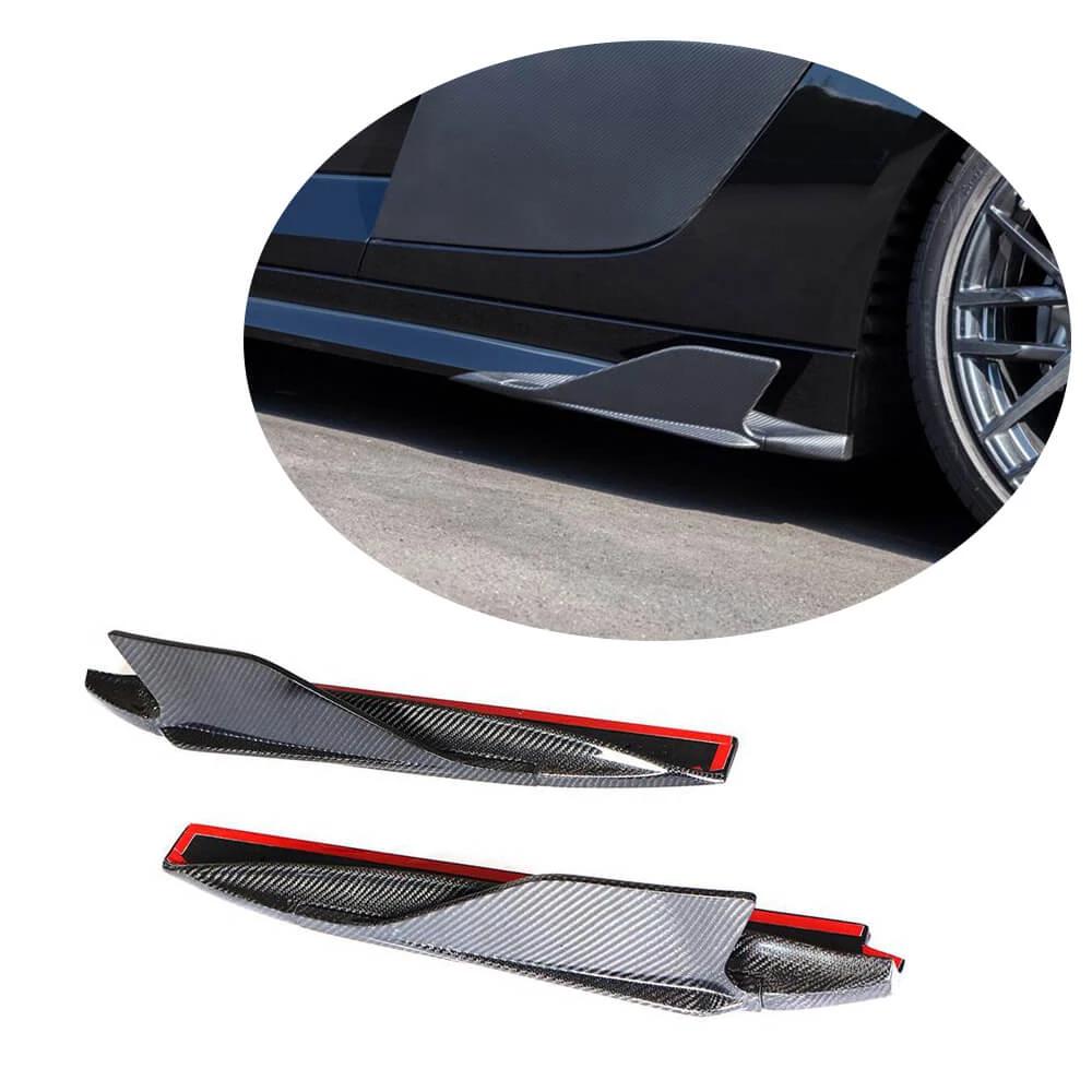 Audi R8 V10 Gen 2 4S 2016-2019 Side Skirts Splitters Carbon Fiber-Ahacarbon