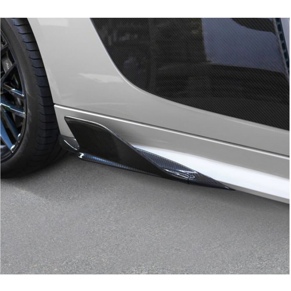 Audi R8 V10 Gen 2 4S 2016-2019 Side Skirts Splitters Carbon Fiber-Ahacarbon