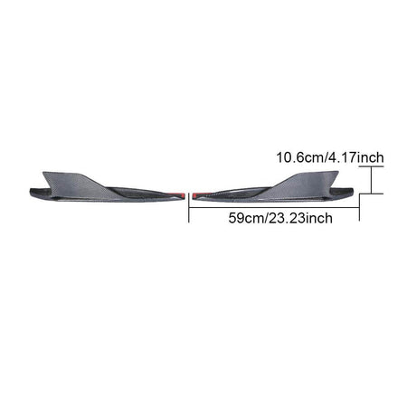 Audi R8 V10 Gen 2 4S 2016-2019 Side Skirts Splitters Carbon Fiber-Ahacarbon