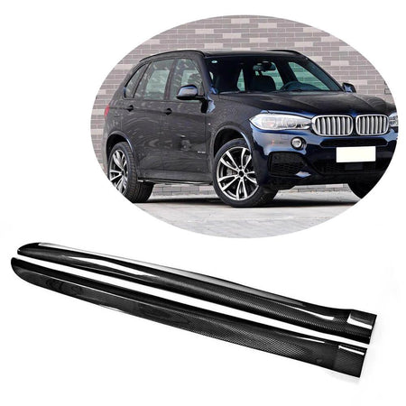BMW X5 F15 M Sport 2014-2018 Side Skirts Dry Carbon Fiber-Ahacarbon
