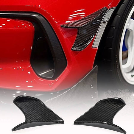 Subaru BRZ 2021-2023 Front Splitters Canards Fins Trims Carbon Fiber-Ahacarbon