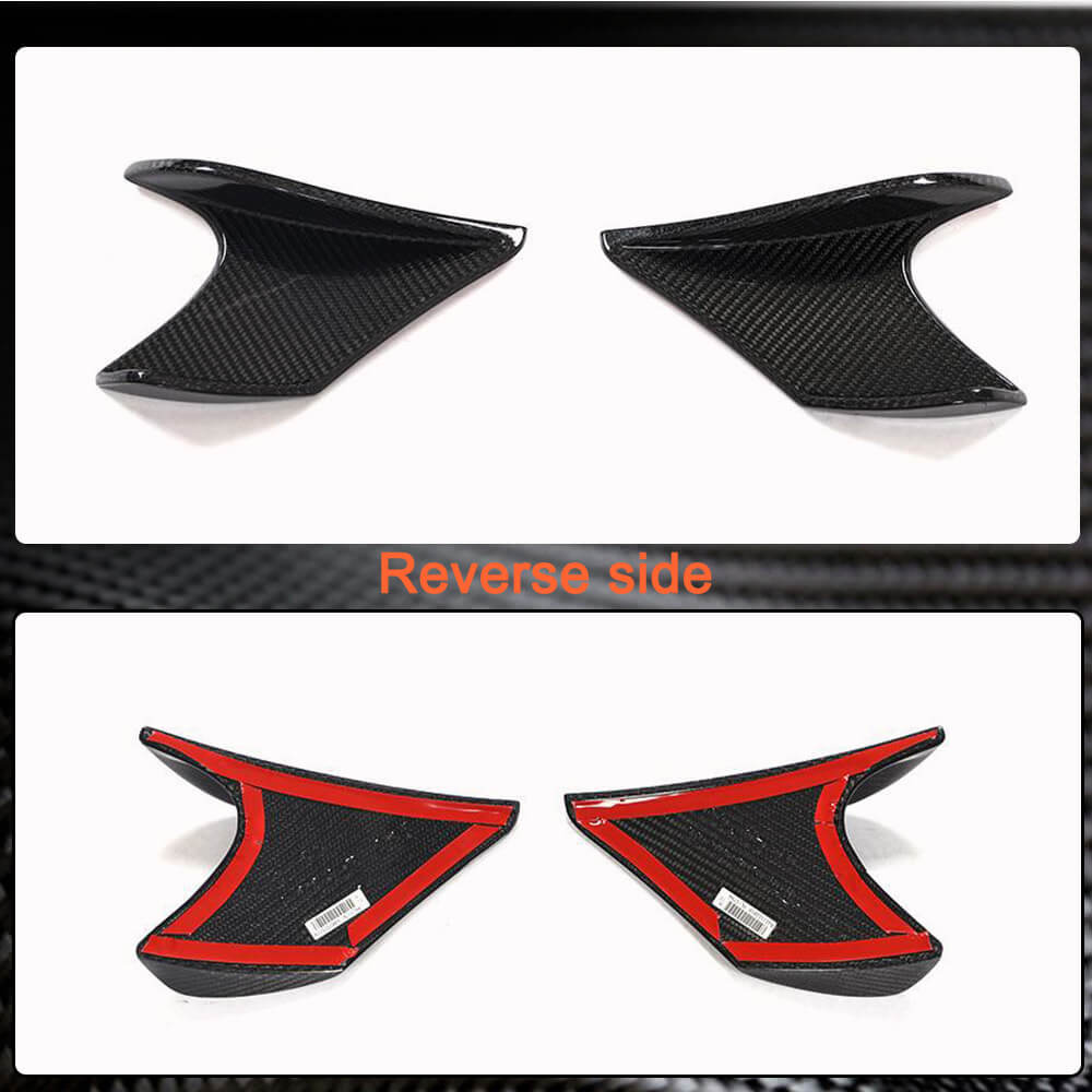 Subaru BRZ 2021-2023 Front Splitters Canards Fins Trims Carbon Fiber-Ahacarbon