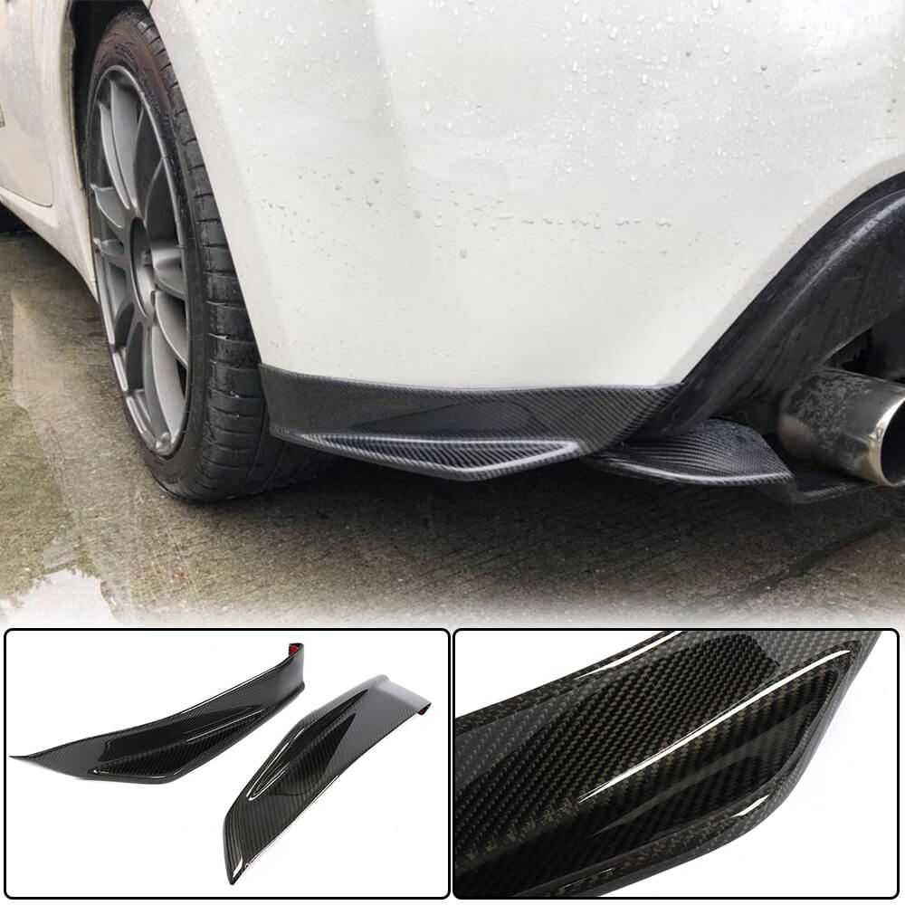 Subaru BRZ 2013-2020 Rear Bumper Splitters Carbon Fiber-Ahacarbon