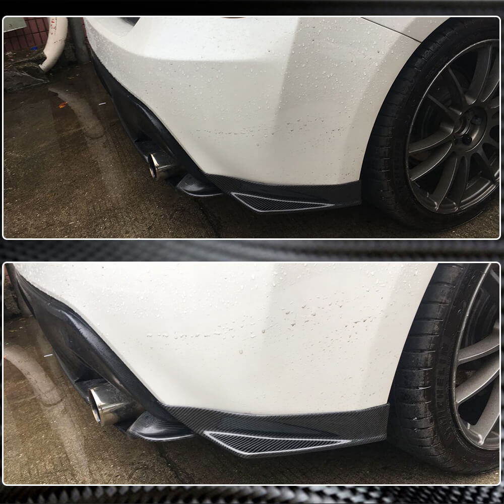 Subaru BRZ 2013-2020 Rear Bumper Splitters Carbon Fiber-Ahacarbon
