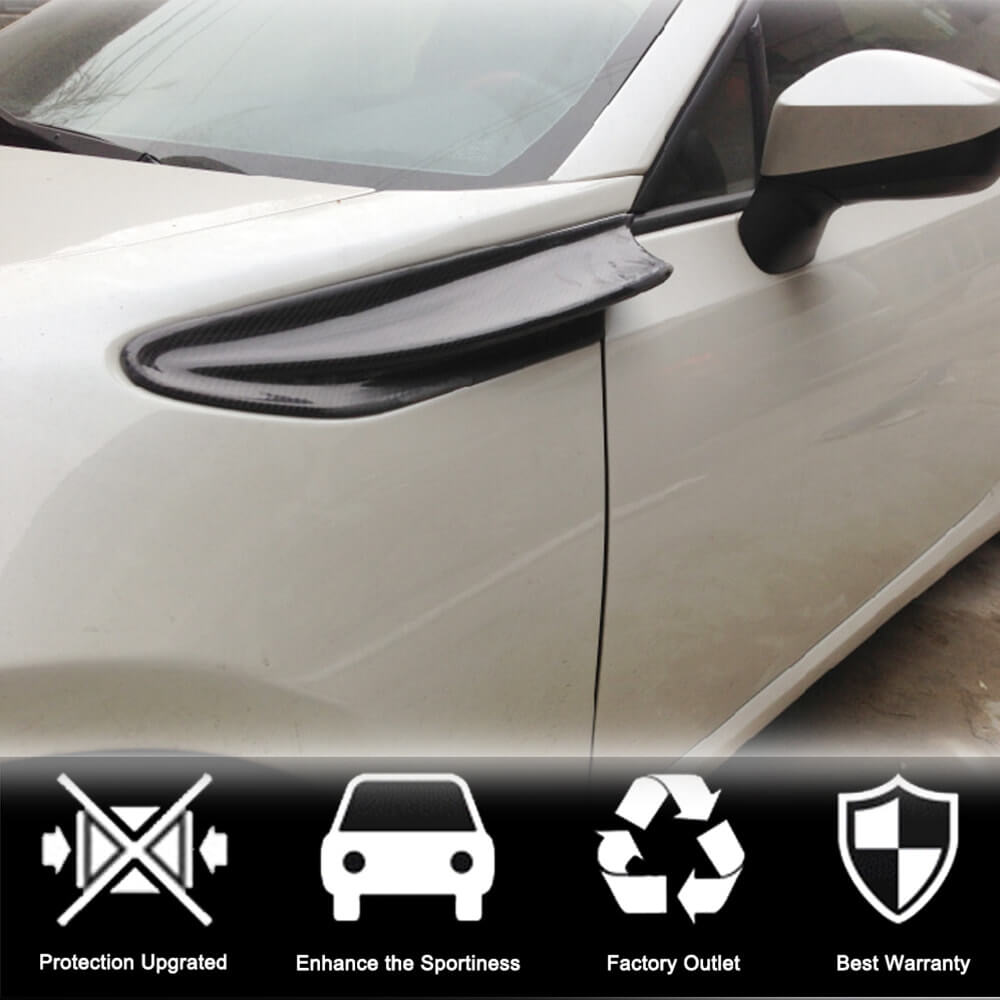 Subaru BRZ Toyota 86 GT86 Scion FR-S Side Air Fender Vents Carbon Fiber-Ahacarbon