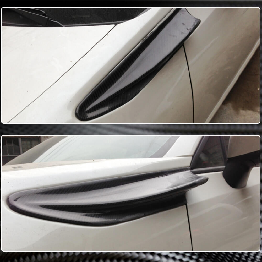 Subaru BRZ Toyota 86 GT86 Scion FR-S Side Air Fender Vents Carbon Fiber-Ahacarbon