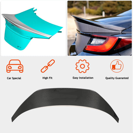 Subaru BRZ Toyota GR86 2022+ Carbon Fiber Rear Trunk Spoiler-Ahacarbon