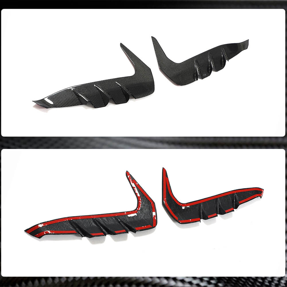 Subaru BRZ Toyota GR86 2023+ Side Air Fender Trims Carbon Fiber-Ahacarbon