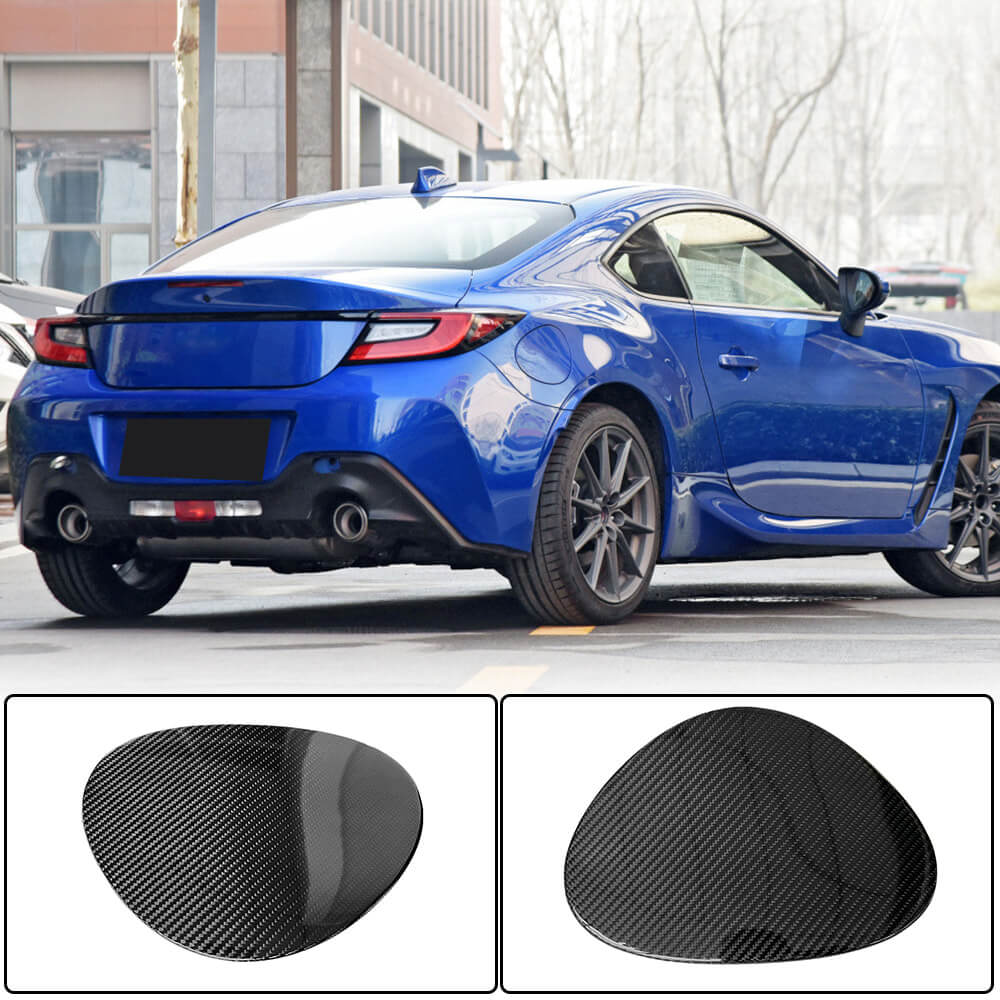 Subaru BRZ Toyota GR86 Fuel Tank Cover Dry Carbon Fiber-Ahacarbon