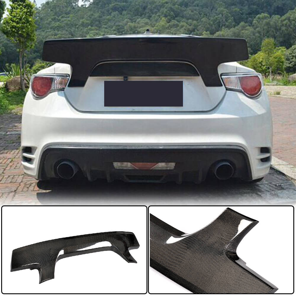 Subaru BRZ Toyota GT86 FT86 Scion FR-S 2016-2020 Rear Trunk Spoiler Carbon Fiber-Ahacarbon