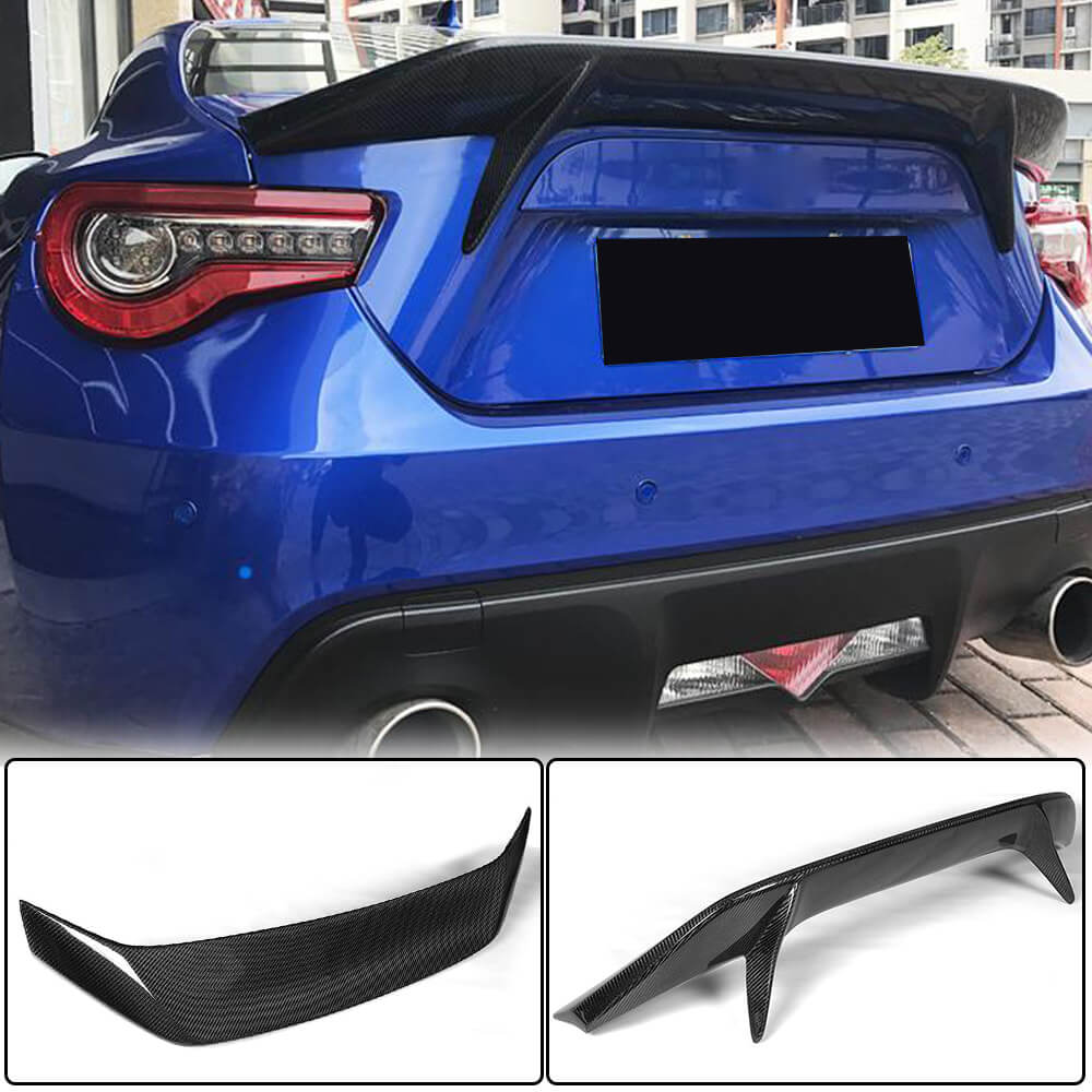Subaru BRZ Toyota GT86 FT86 Scion FR-S 2016-2020 Rear Trunk Spoiler Carbon Fiber-Ahacarbon