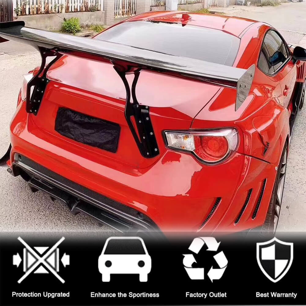 Subaru BRZ Toyota GT86 FT86 Scion FR-S 2016-2020 Rear Trunk Spoiler Carbon Fiber-Ahacarbon