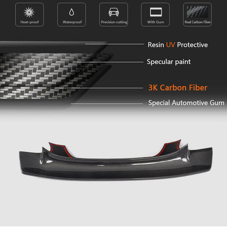 Subaru BRZ Toyota GT86 FT86 Scion FR-S 2016-2020 Rear Trunk Spoiler Carbon Fiber-Ahacarbon