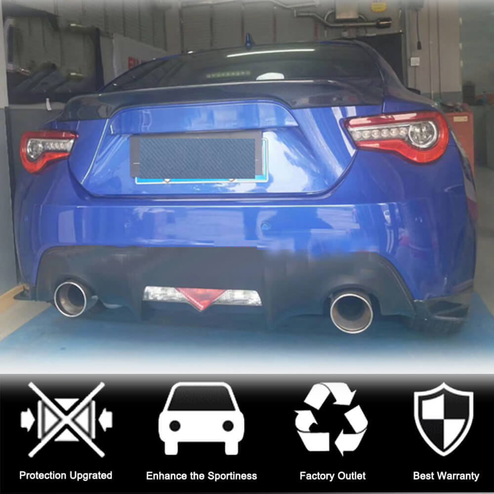 Subaru BRZ Toyota GT86 FT86 Scion FR-S Rear Trunk Spoiler Carbon Fiber-Ahacarbon