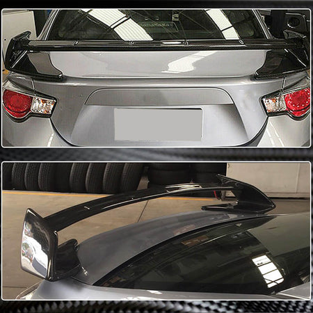 For Subaru BRZ Toyota GT86 FT86 Scion FR-S Carbon Fiber Rear Trunk Spoiler Boot Wing Lip-Ahacarbon