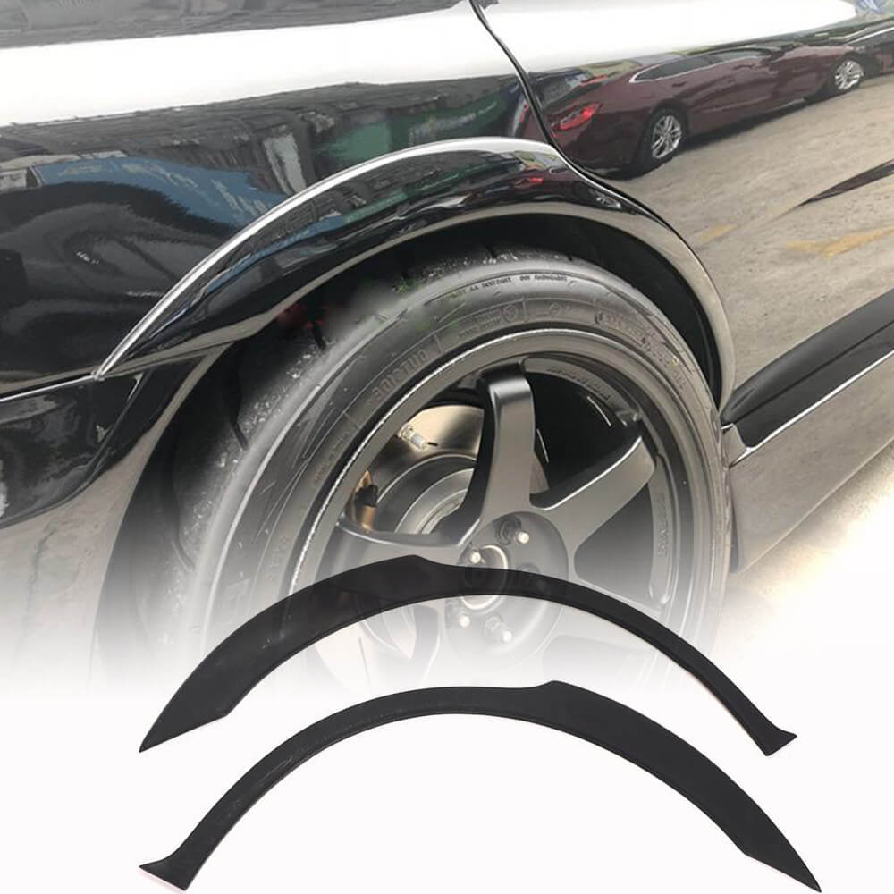 Subaru Impreza WRX-STI 2002-2009 Wheel Arch Fender Flares Black PU-Ahacarbon
