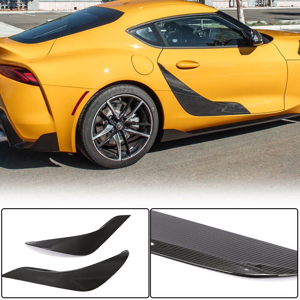Toyota GR Supra J29 MK5 A90 A91 2019-2023 Door Garnish Covers Carbon Fiber-Ahacarbon