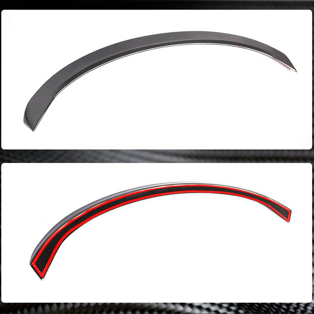 For Tesla Model 3 2016-2022 Rear Trunk Spoiler Carbon Fiber-Ahacarbon