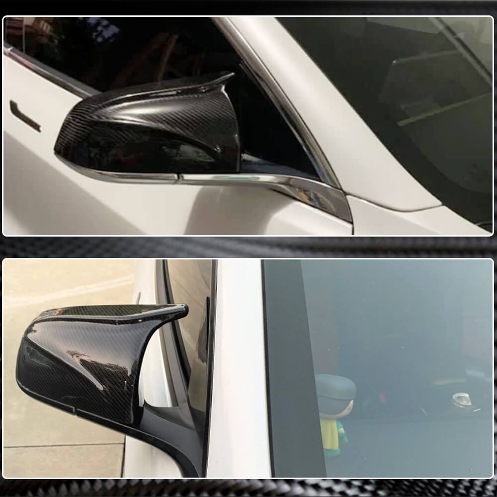 Tesla Model 3 Mirror Covers Replacement Carbon Fiber-Ahacarbon