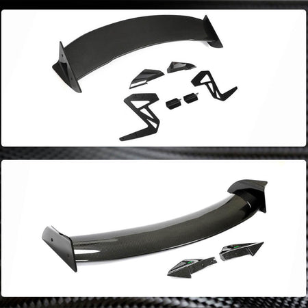 Tesla Model 3 Rear Trunk Spoiler Dry Carbon Fiber-Ahacarbon