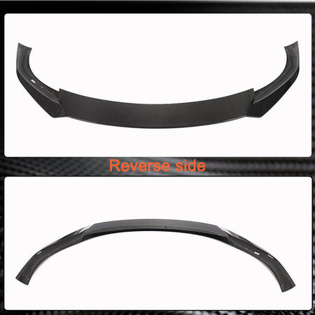 Tesla Model S 2021-2023 Front Bumper Lip Carbon Fiber-Ahacarbon