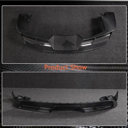 Tesla Model S 2021-2023 Rear Bumper Diffuser Carbon Fiber-Ahacarbon