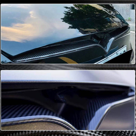 Tesla Model S 2016-2022 Front Grille Carbon Fiber-Ahacarbon