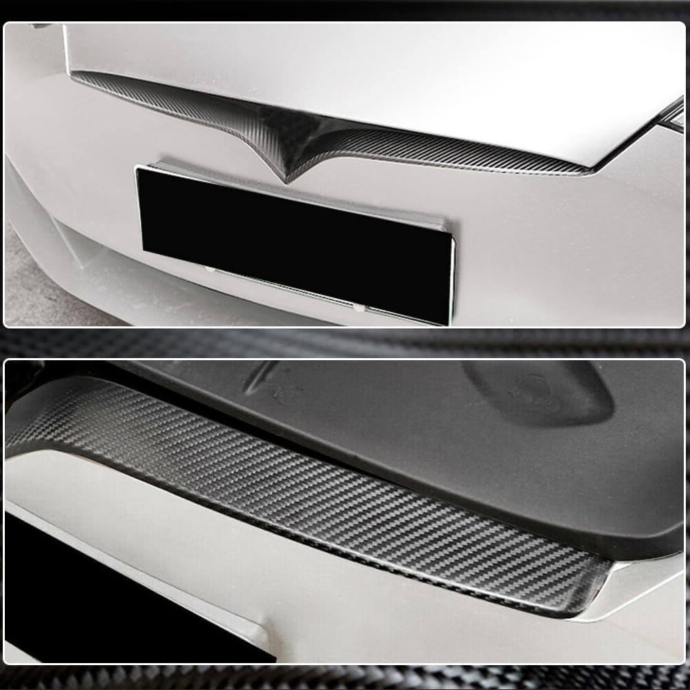 Tesla Model S 2016-2022 Front Grille Carbon Fiber-Ahacarbon