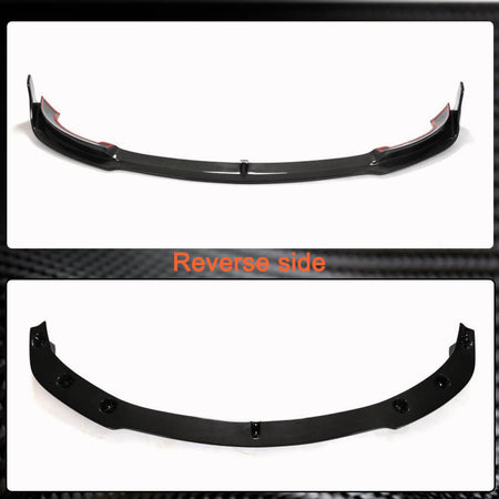 Tesla Model Y 2019-2022 Front Bumper Lip Carbon Fiber-Ahacarbon