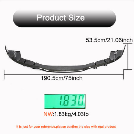 Tesla Model Y 2019+ Rear Bumper Diffuser Carbon Fiber-Ahacarbon