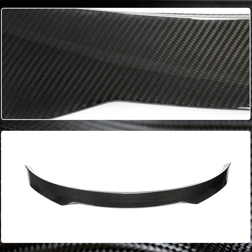 Tesla Model Y 2020UP Rear Trunk Spoiler Dry Carbon Fiber-Ahacarbon