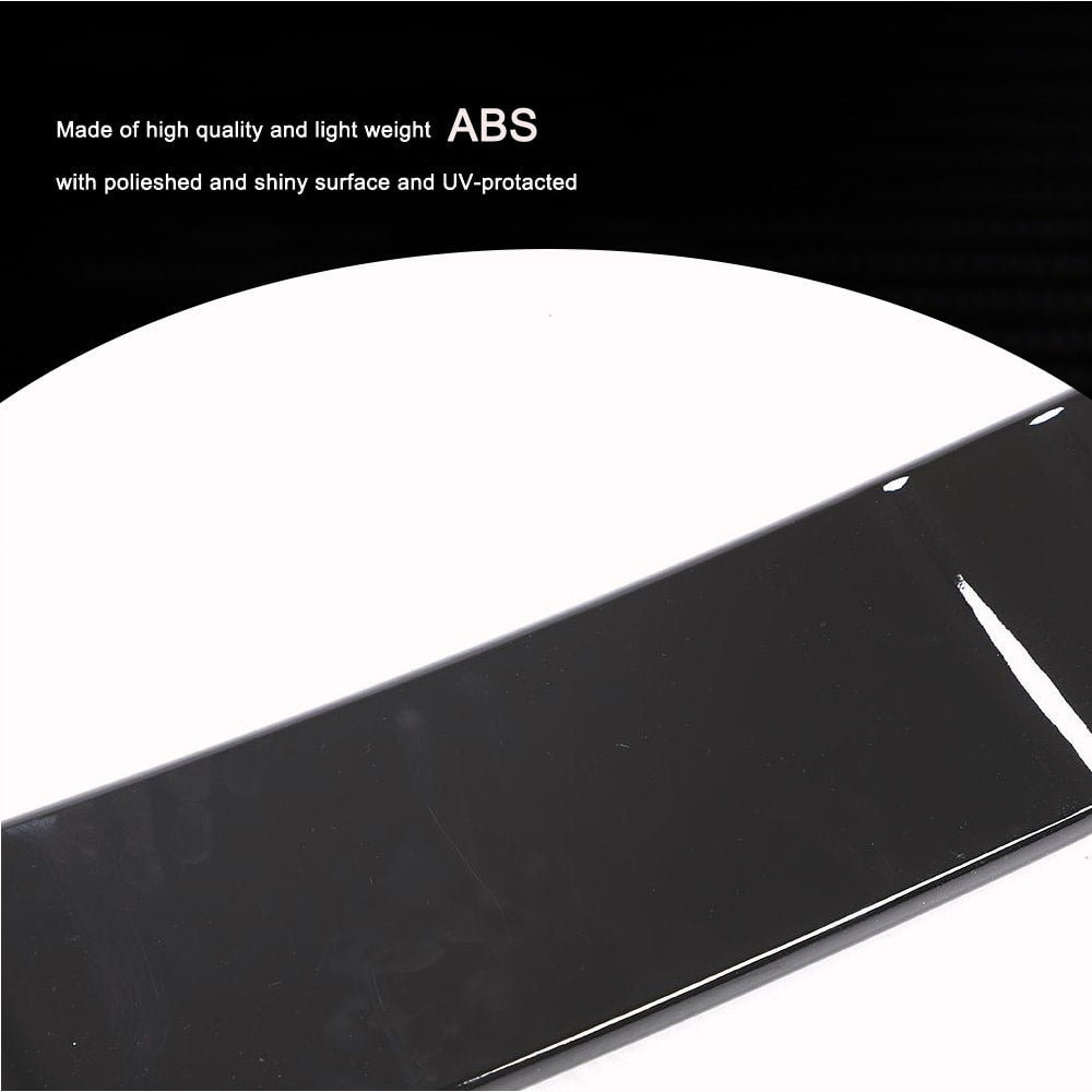 Toyota 8th Gen Camry LE SE XLE XSE 2018-2022 & for Honda Accord 10th Gen Rear Trunk Spoiler Glossy Black-Ahacarbon