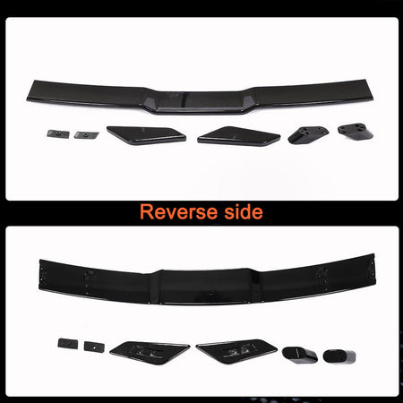 Toyota 8th Gen Camry LE SE XLE XSE 2018-2022 & for Honda Accord 10th Gen Rear Trunk Spoiler Glossy Black-Ahacarbon