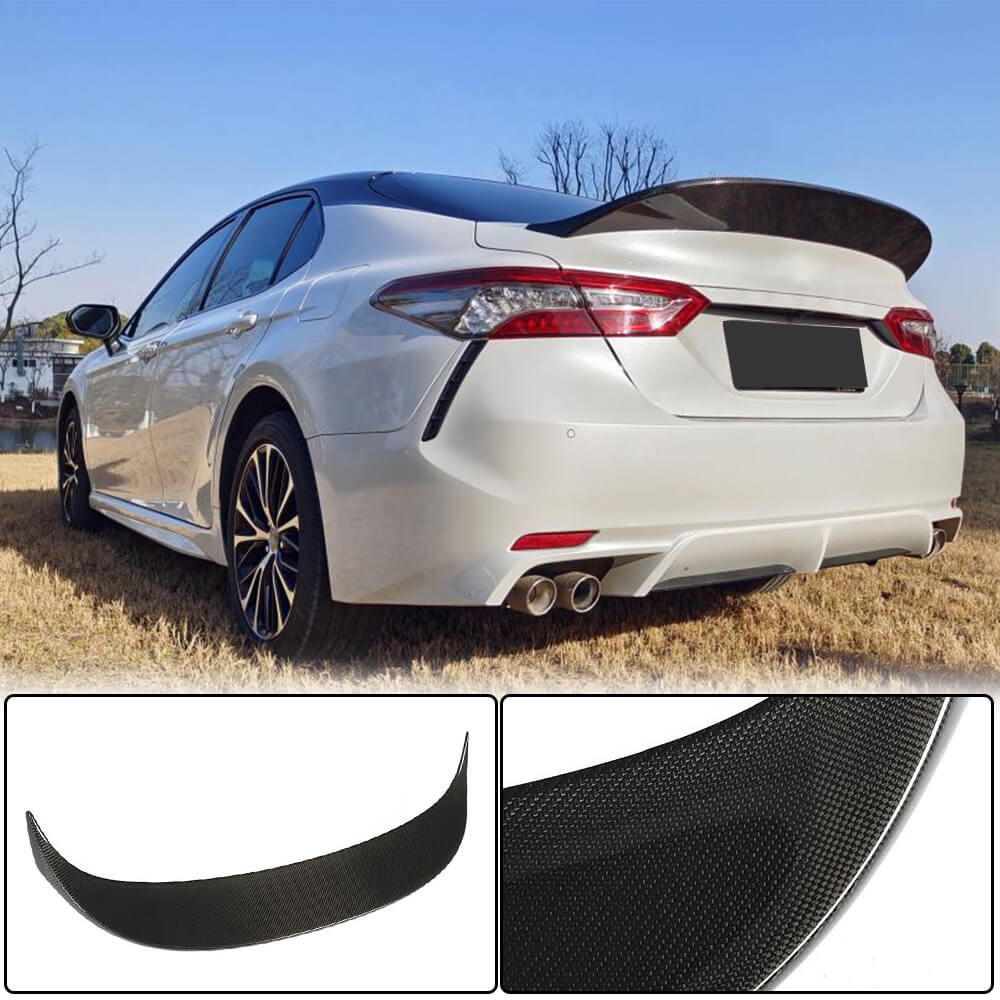 Toyota Camry XV70 Sedan 2018-2021 Rear Trunk Spoiler Carbon Fiber-Ahacarbon