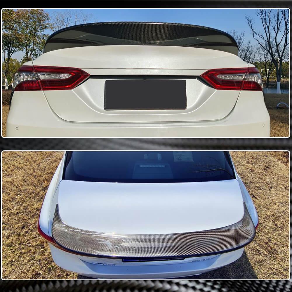 Toyota Camry XV70 Sedan 2018-2021 Rear Trunk Spoiler Carbon Fiber-Ahacarbon