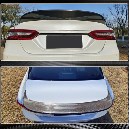 Toyota Camry XV70 Sedan 2018-2021 Rear Trunk Spoiler Carbon Fiber-Ahacarbon
