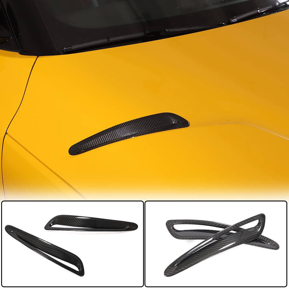 Toyota GR Supra J29 MK5 A90 A91 2019+ Engine Hood Air Vent Dry Carbon Fiber-Ahacarbon