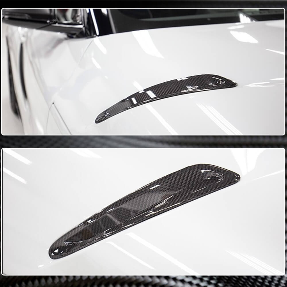 Toyota GR Supra J29 MK5 A90 A91 2019+ Engine Hood Air Vent Dry Carbon Fiber-Ahacarbon