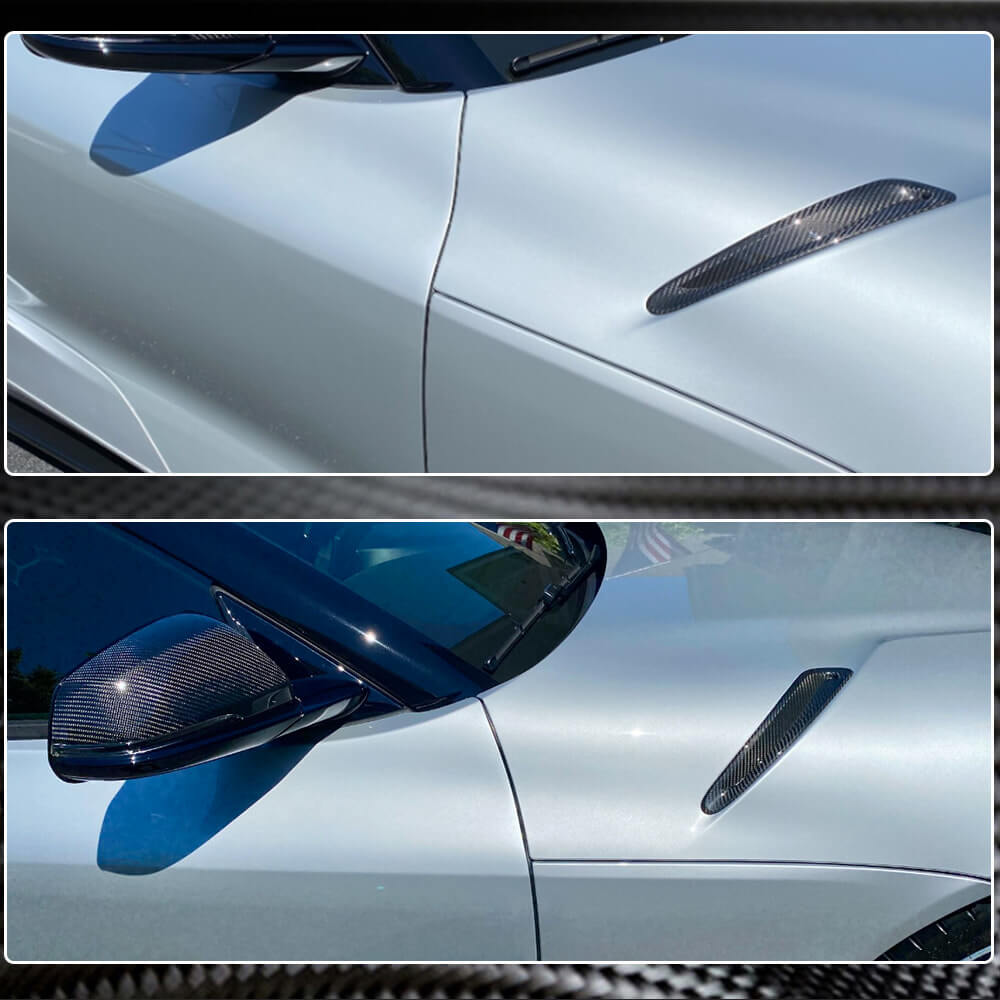 Toyota GR Supra J29 MK5 A90 A91 2019+ Engine Hood Air Vent Dry Carbon Fiber-Ahacarbon