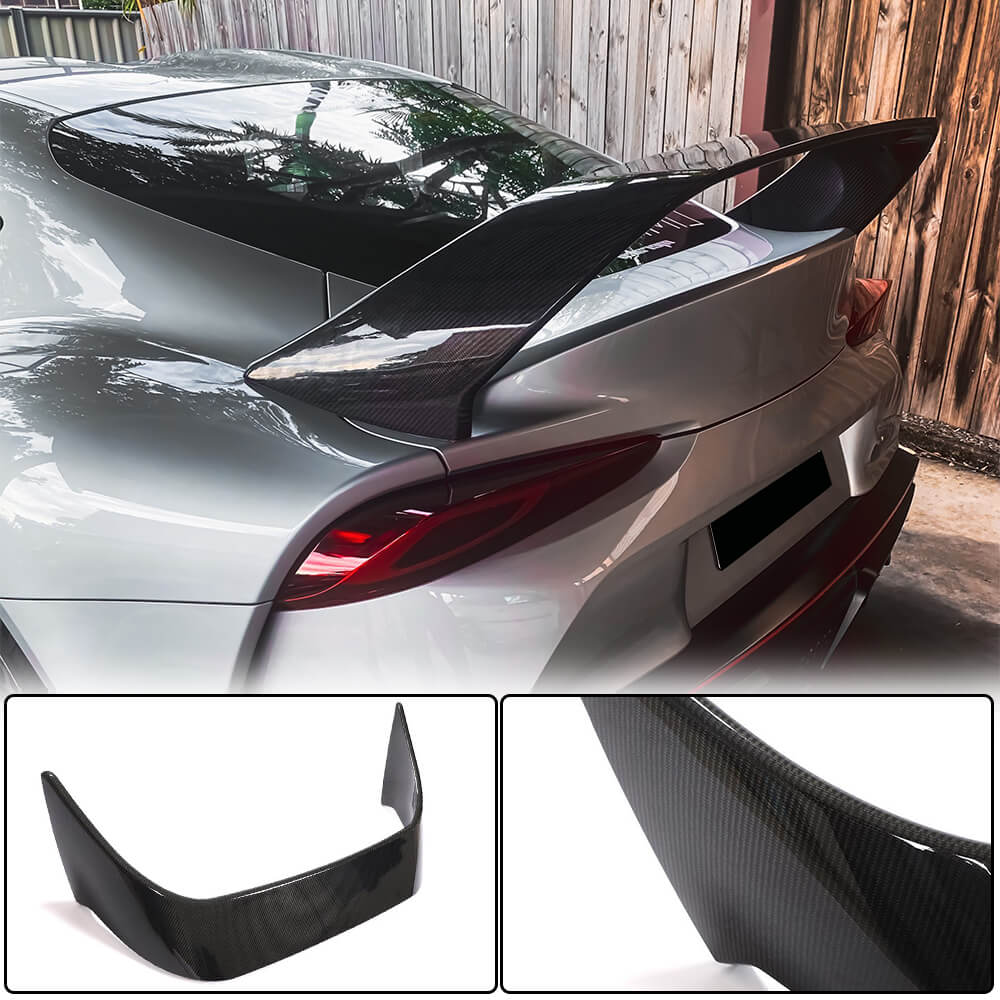 Toyota GR Supra J29 MK5 A90 A91 2020-2023 Rear Trunk Spoiler Carbon Fiber-Ahacarbon