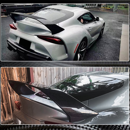 Toyota GR Supra J29 MK5 A90 A91 2020-2023 Rear Trunk Spoiler Carbon Fiber-Ahacarbon