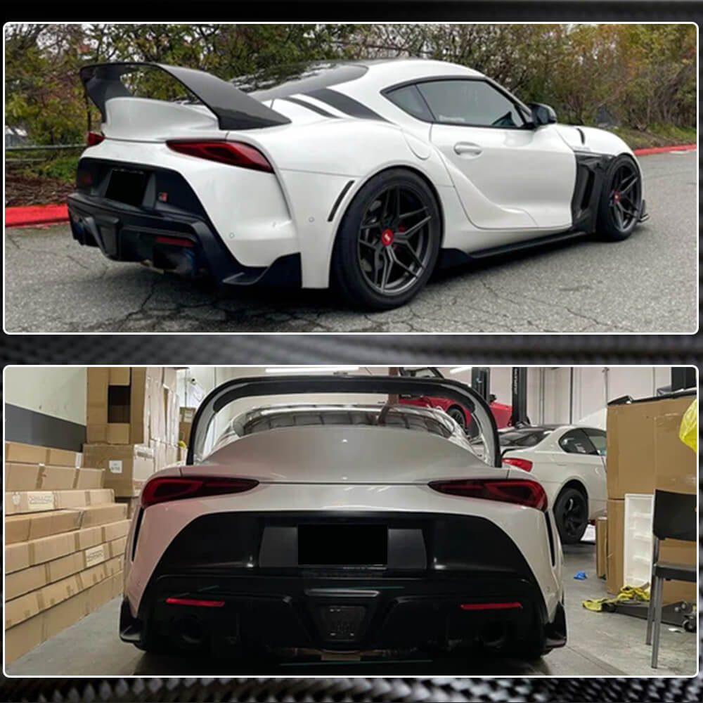 Toyota GR Supra J29 MK5 A90 A91 2020-2023 Rear Trunk Spoiler Carbon Fiber-Ahacarbon
