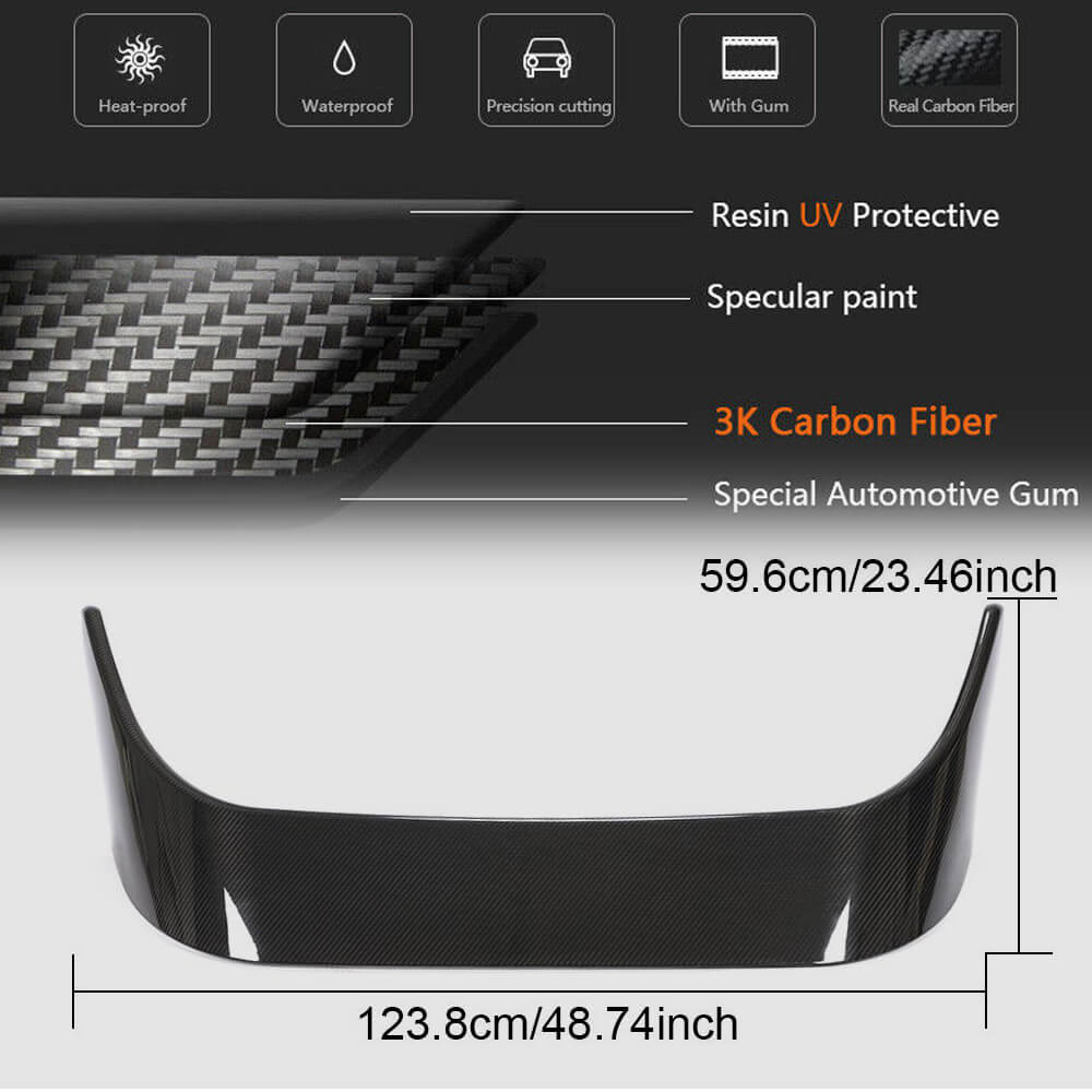 Toyota GR Supra J29 MK5 A90 A91 2020-2023 Rear Trunk Spoiler Carbon Fiber-Ahacarbon