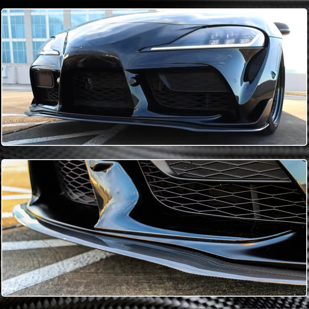 Toyota GR Supra J29 MK5 A90 2019-2021 Front Bumper Lip Carbon Fiber-Ahacarbon