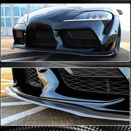 Toyota GR Supra J29 MK5 A90 2019-2021 Front Bumper Lip Carbon Fiber-Ahacarbon