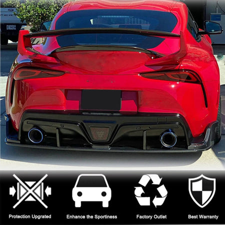 Toyota GR Supra J29 MK5 A90 A91 Rear Bumper Diffuser Carbon Fiber-Ahacarbon