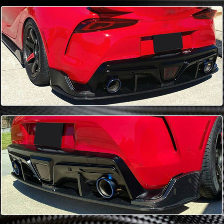 Toyota GR Supra J29 MK5 A90 A91 Rear Bumper Diffuser Carbon Fiber-Ahacarbon