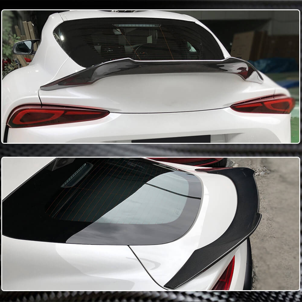 Toyota GR Supra J29 MK5 (A90/A91) 2019-2023 Rear Trunk Spoiler Carbon Fiber-Ahacarbon