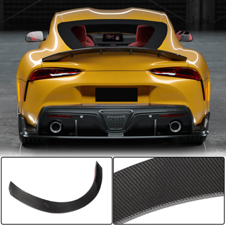 Toyota GR Supra J29 MK5 A90 A91 2020-2023 Rear Trunk Spoiler Carbon Fiber-Ahacarbon